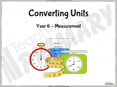 Converting Units - Year 6